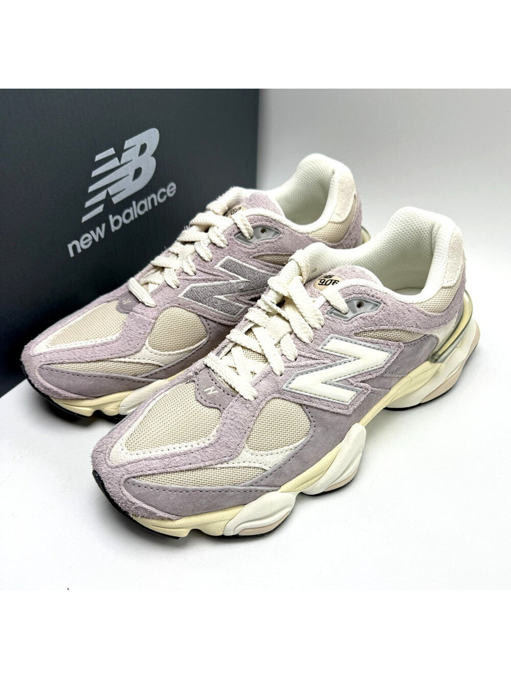 New Balance 9060 Truffle Salt Timber Wolf Purple U906029M Men 6 / Women 7.5